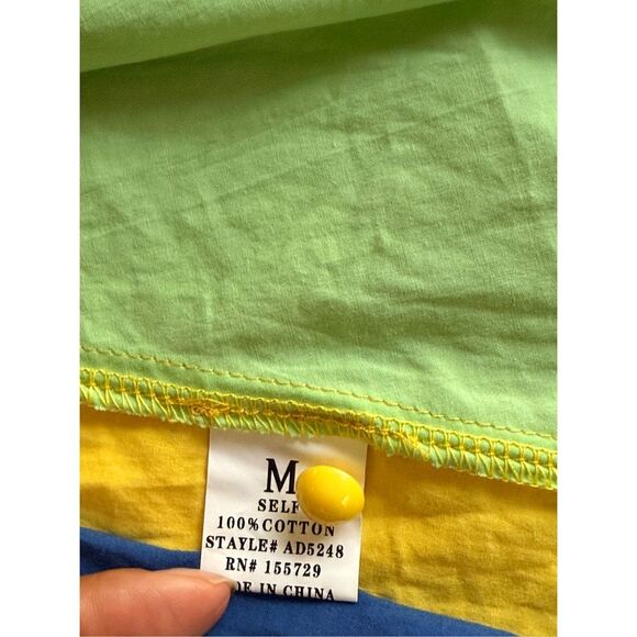 Athina Mini Rainbow Flowy Dress NWT Size Medium - Picture 12 of 13